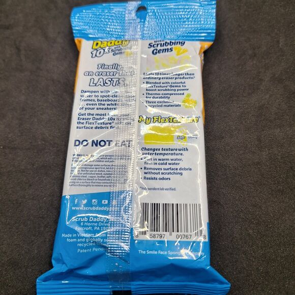 Eraser Daddy 10x with Scrubbing Gems – New - Picture 2 of 5